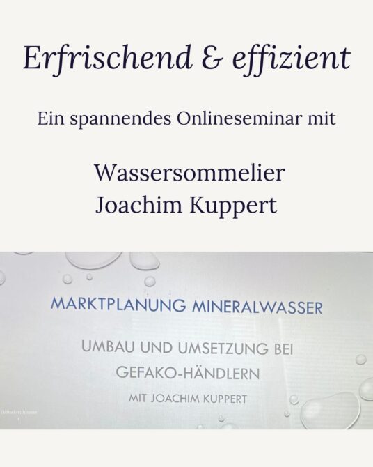 Wasser Seminar